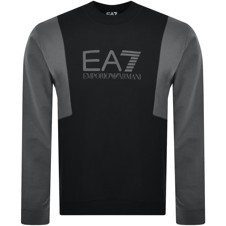 EA7 Emporio Armani Logo Sweatshirt Black